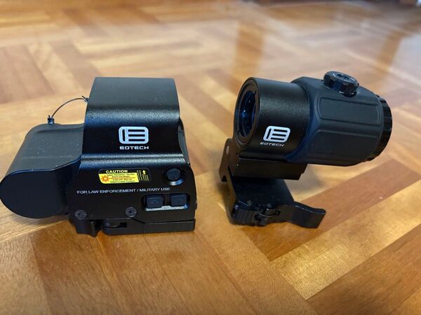 EOTECH ホロサイトレプリカ(訳あり)マグニファイアセット サバゲー ドットサイト