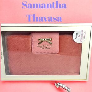 Samantha Thavasa iPhoneケース ピンク ファー 未使用