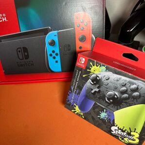 Nintendo Switch本体 スプラトゥーンプロコンセット