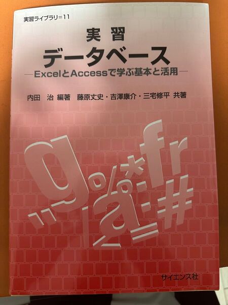 実習データベース ExcelとAccessで学ぶ基本と活用