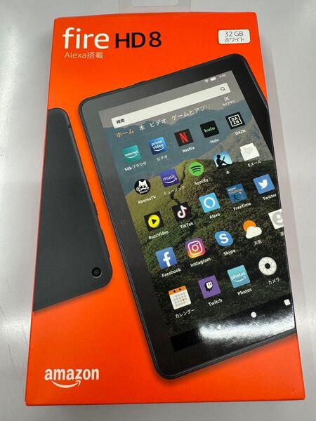 第10世代 Amazon Fire HD 8 タブレット ホワイト (8インチHDディスプレイ) 32GB アマゾン