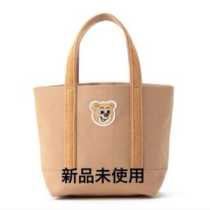 新品未使用 オールドテディ ワッペントートバッグ L
