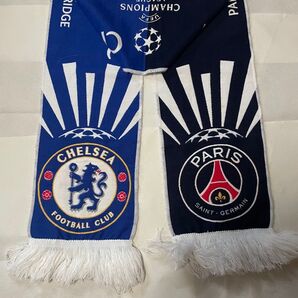 チェルシー×PSG チャンピオンズリーグ記念マフラー