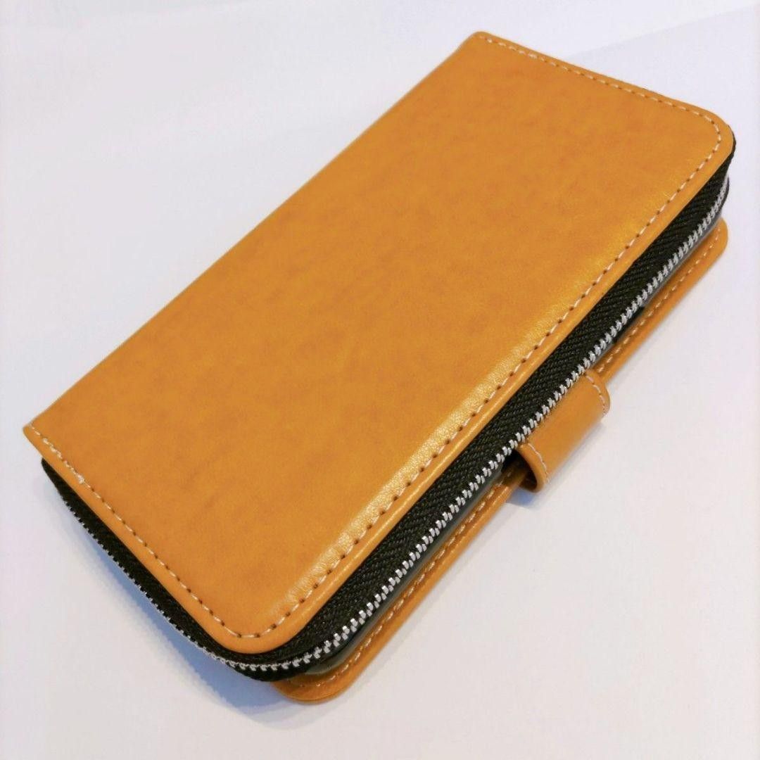 【Galaxy S9+ / S9 Plus】 ケース カバー 手帳型 内蔵マグネット カードポケット スタンド機能 ライトブラウン