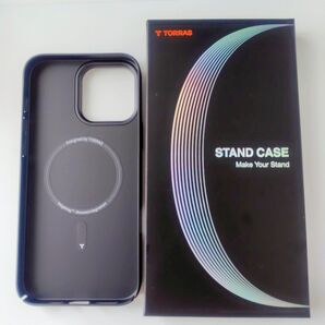 iPhone 16 Pro Max ケース カバー ワイヤレス充電対応 カメラコントロール対応 隠しスタンド ブラック