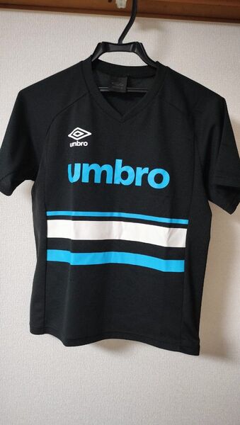 umbro 半袖Tシャツ ブラック スポーツウェア 150 ジュニア サッカー アンブロ キッズ Tシャツ