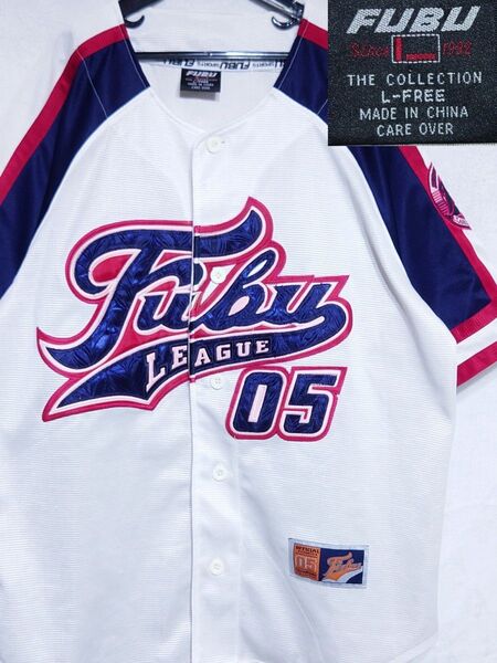 FUBU SPORT 90s ベースボールシャツ ゲームシャツ ビックシルエット