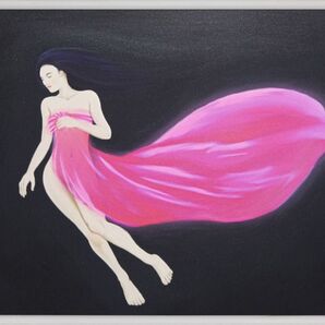 デジタル画・ヴェールが剥がれる