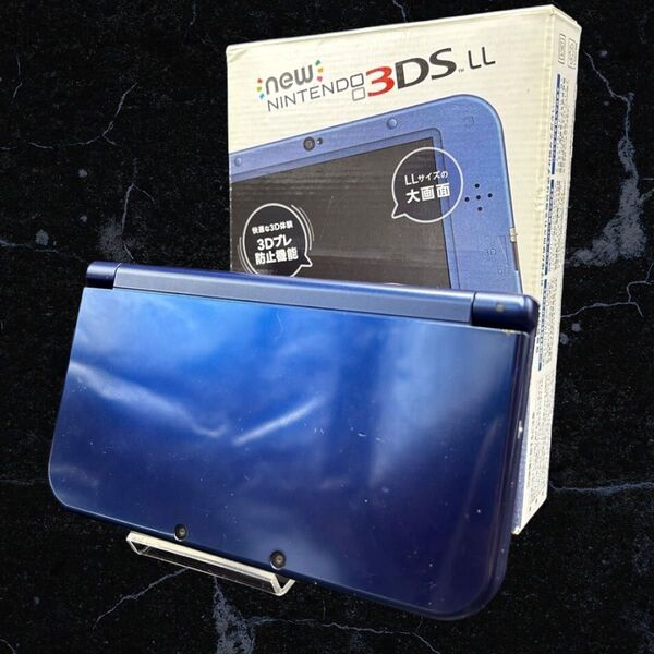 動作品 New NINTENDO 3DSLL メタリックブルー 充電ケーブル