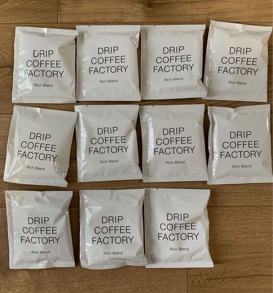 DRIP COFFEE FACTORY ドリップコーヒー リッチブレンド 11袋 まとめ売り