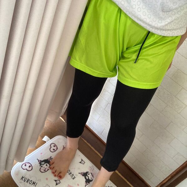 黒スパッツ レギンス スポーツウエア