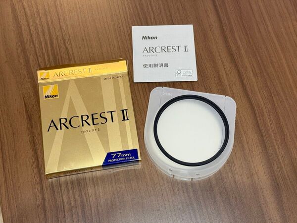ARCREST II 保護フィルター Nikon 77mm