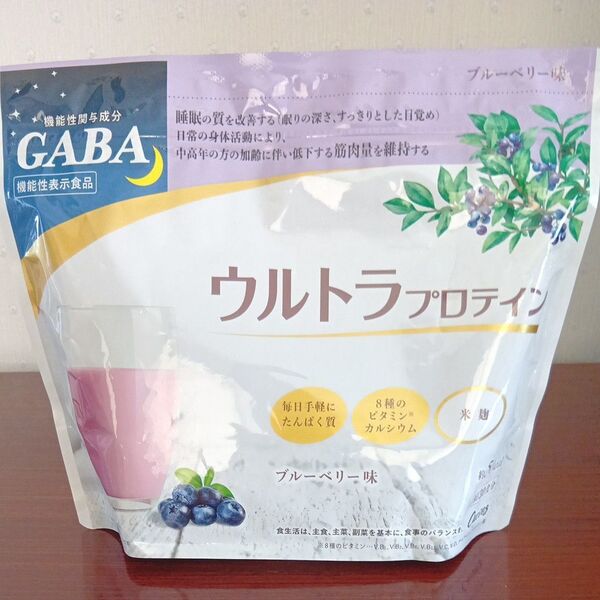 (賞味期限2026.5)GABA米麹入りカーブスウルトラプロテイン ブルーベリー味 (約30食分)