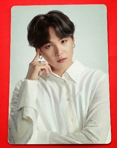 BTS 防弾少年団 MAP OF THE SOUL TOUR mos 公式 グッズ ミニフォトカード トレカ SUGA シュガ ユンギ ⑦ 即決