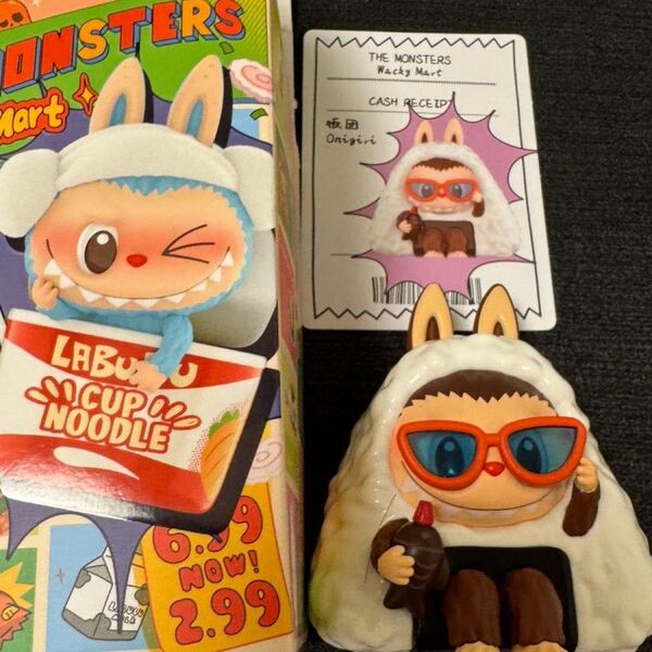 正規品 POPMART THE MONSTERS Wacky Mart LABUBU ラブブ ポップマート ワッキーマートおにぎり