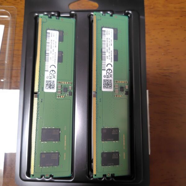 Samsung DDR5-4800 16GB メモリ (8GB×2)