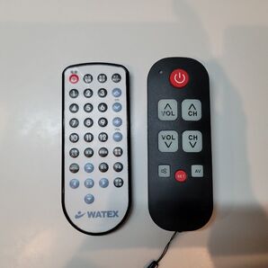 WATEX 浴室テレビ 互換リモコン 防水型