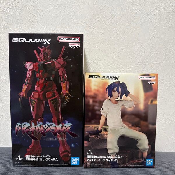 機動戦士Gundam GQuuuuuuX 限械突破 赤いガンダム シュウジイトウ フィギュア プライズフィギュア ジークアクス