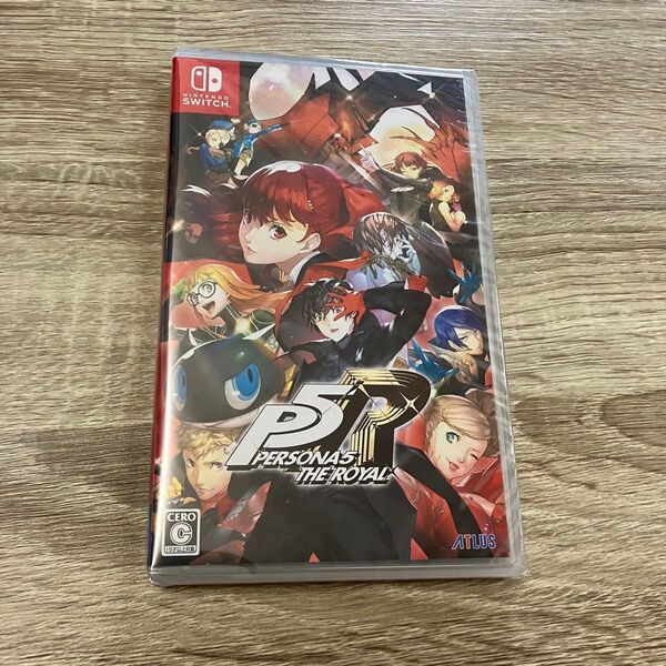 新品未開封 Nintendo Switch ペルソナ5 ザ・ロイヤル シュリンク付き