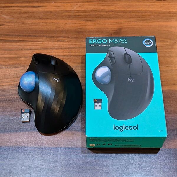 ERGO M575S ロジクール ワイヤレストラックボール ワイヤレスマウス Logicool