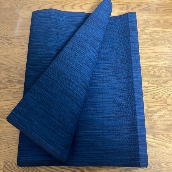 阿波 正藍染 無形文化財 伝統工芸品 しじら織 4.3m