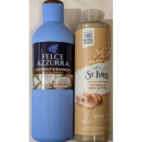 St. Ives セントアイブス オートミール&シアバター FELCE AZZURRAフェルチェアズーラ ココナッツ&バンブー