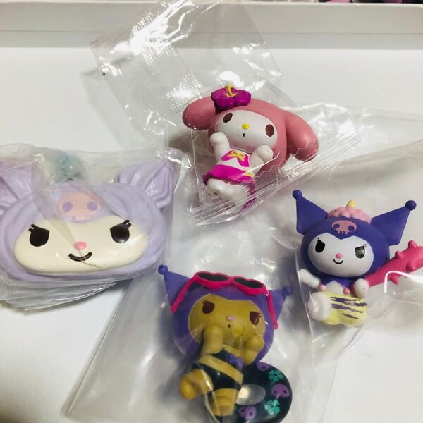 サンリオキャラクターズ 手作りおやつチャーム みんなでバカンスフィギュア
