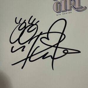 内田理央写真集【本人直筆サイン本】【初版.帯有】【袋とじ未開封】【宛名記載無し】【在庫僅少】【匿名配送】【送料出品者負担】暗所保管