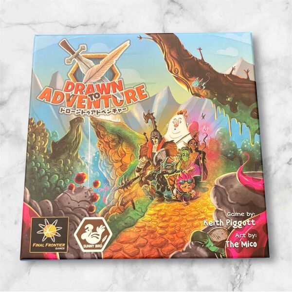Drawn to Adventure ドロージェントゥアドベンチャー ボードゲーム 新品未開封