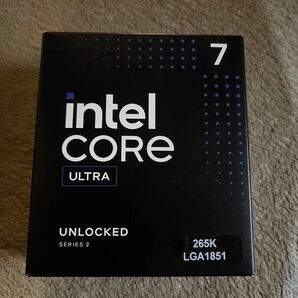 未開封 納品書付き インテル Core Ultra 7 265K BOX