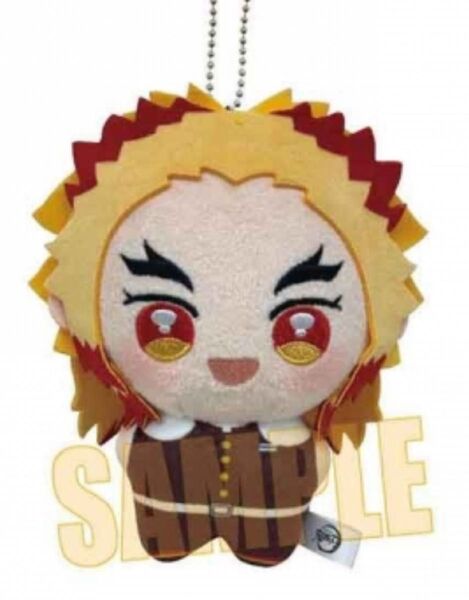 鬼滅の刃 ぽにすてっぷ 煉獄杏寿郎 ぬいぐるみ マスコット 新品 未開封