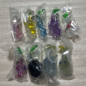 ピクミンめじるしアクセサリー まとめ売り セミコンプリート 赤 青 黄 白 紫 羽 岩 氷 ヒカリ 光