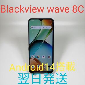 A0509 Blackview Wave 8C ブルー 動作確認済み simフリー Android14 翌日発送
