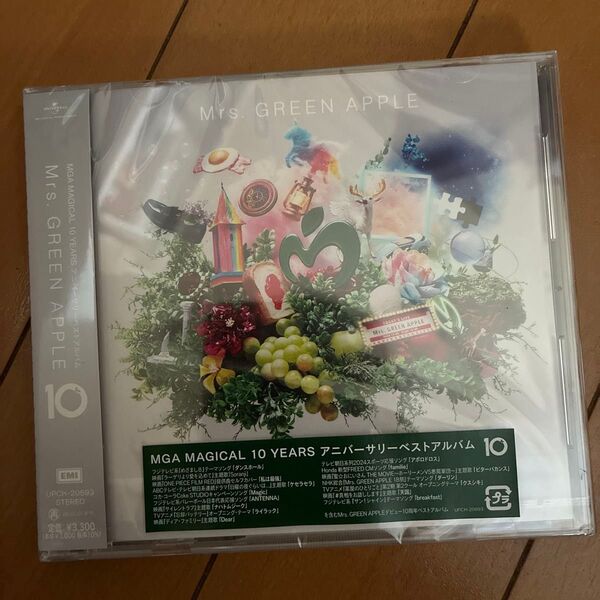 通常盤 Mrs. GREEN APPLE CD/10 25/7/8発売 【オリコン加盟店】 スペシャルコード有 未開封
