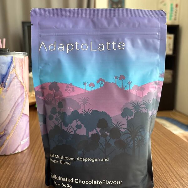 AdaptoLatte カフェイン入りチョコレートフレーバー 360g
