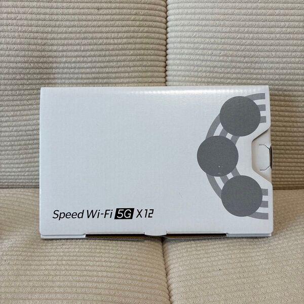 Speed Wi-Fi 5G X12 無線LANルーター ホワイト
