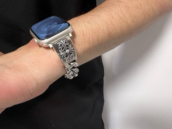 新商品 Apple Watch用ダブルフラワーベルト 16cm JHLXKX07
