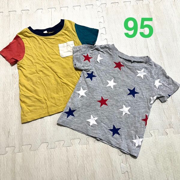 西松屋Tシャツ 2枚セット 95cm