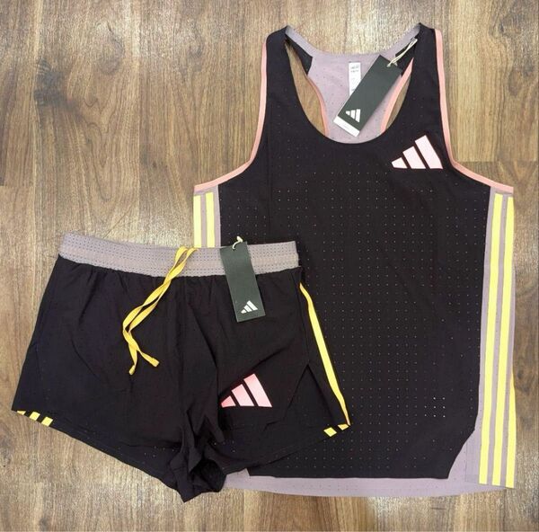 ■adidas ADIZERO Pro Elite Promo セットアップ L