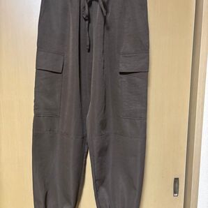 カーゴパンツ ブラウン カーゴパンツ ウエストゴム
