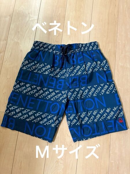 新品未使用 ベネトン 水着 メンズ M サーフパンツ 海パン サーフトランクス スイムウェア