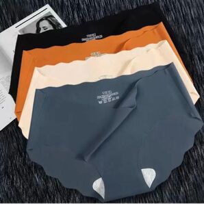 【M5枚セット】シームレスショーツ下着レディース 肌に優しい 無縫製