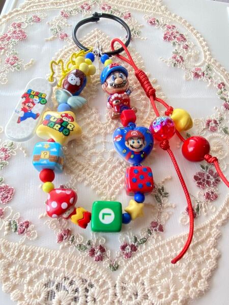 マリオ ストラップ バックチャーム キーホルダー