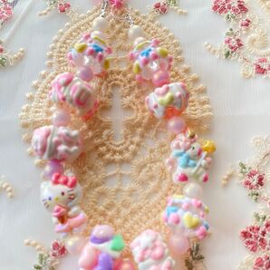 キティちゃん ストラップ バックチャーム キーホルダー