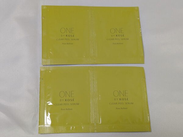 ONE BY KOSE クリアピールセラム2ml4回分