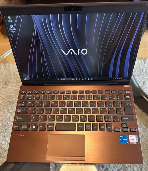ほぼ未使用VAIOProPJ VJPJ21第11世代 i5 1135G7 256GB Tiger Lake 生体認証モデル
