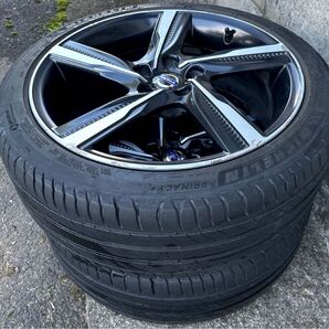 ボルボV40 Rデザイン7.5J +52.5PCD108アルミ+ 225/40/R18Michelin PRIMACY4二本セット