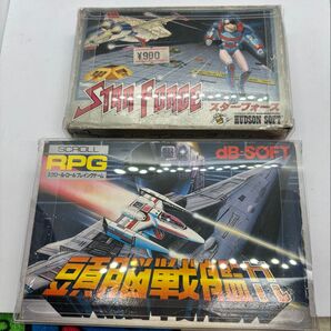 ファミコンソフトセット スターフォース&頭脳戦艦ガル 箱説付き