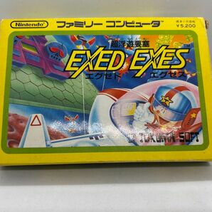 超浮遊要塞 エグゼドエグゼス ファミコンソフト 箱説付き