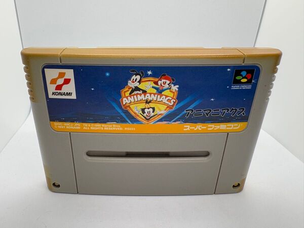 アニマニアクス スーパーファミコンソフト 箱説なし